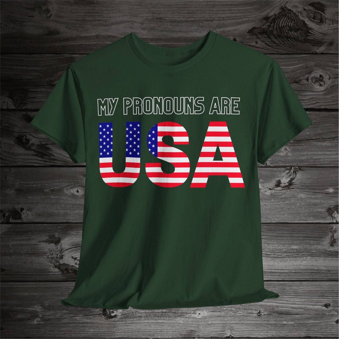 My Pronouns Are USA Tee