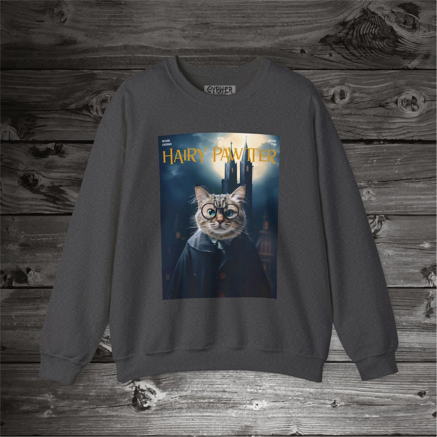 Hairy Pawtter Cat Sweatshirt
