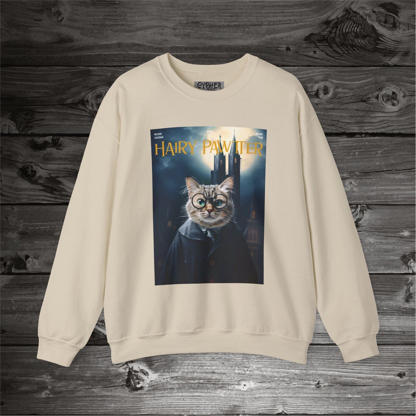 Hairy Pawtter Cat Sweatshirt