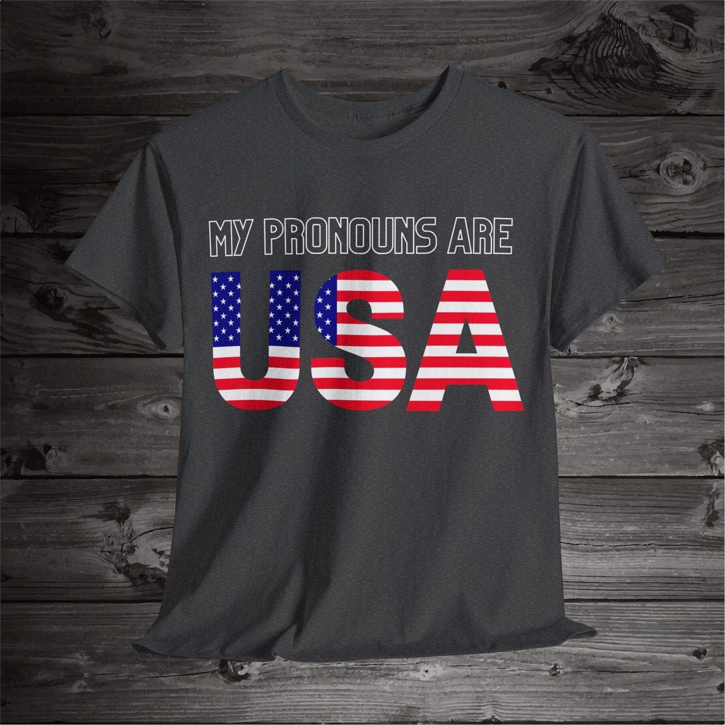 My Pronouns Are USA Tee