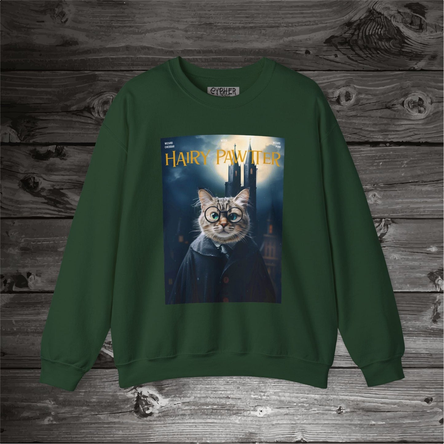 Hairy Pawtter Cat Sweatshirt