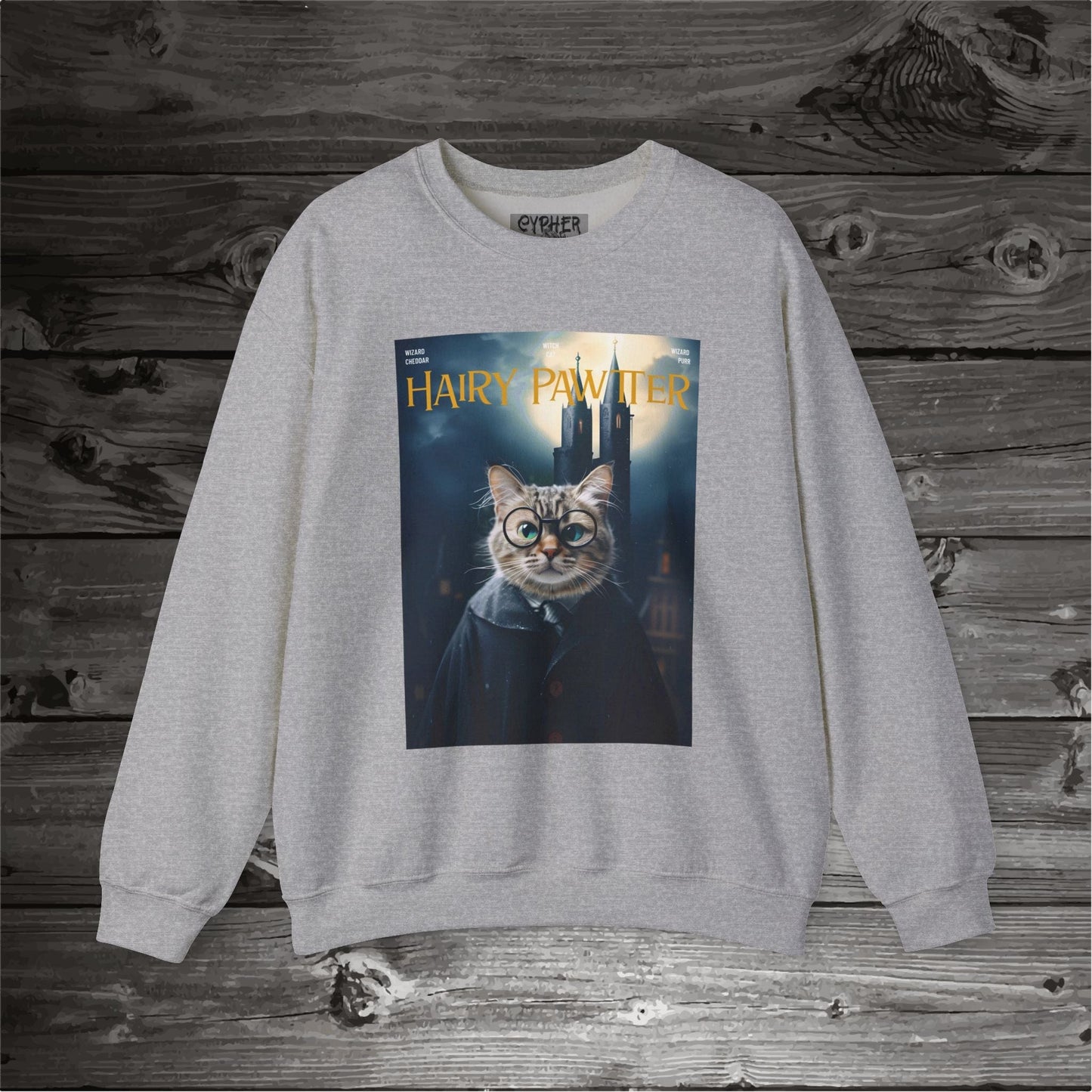 Hairy Pawtter Cat Sweatshirt