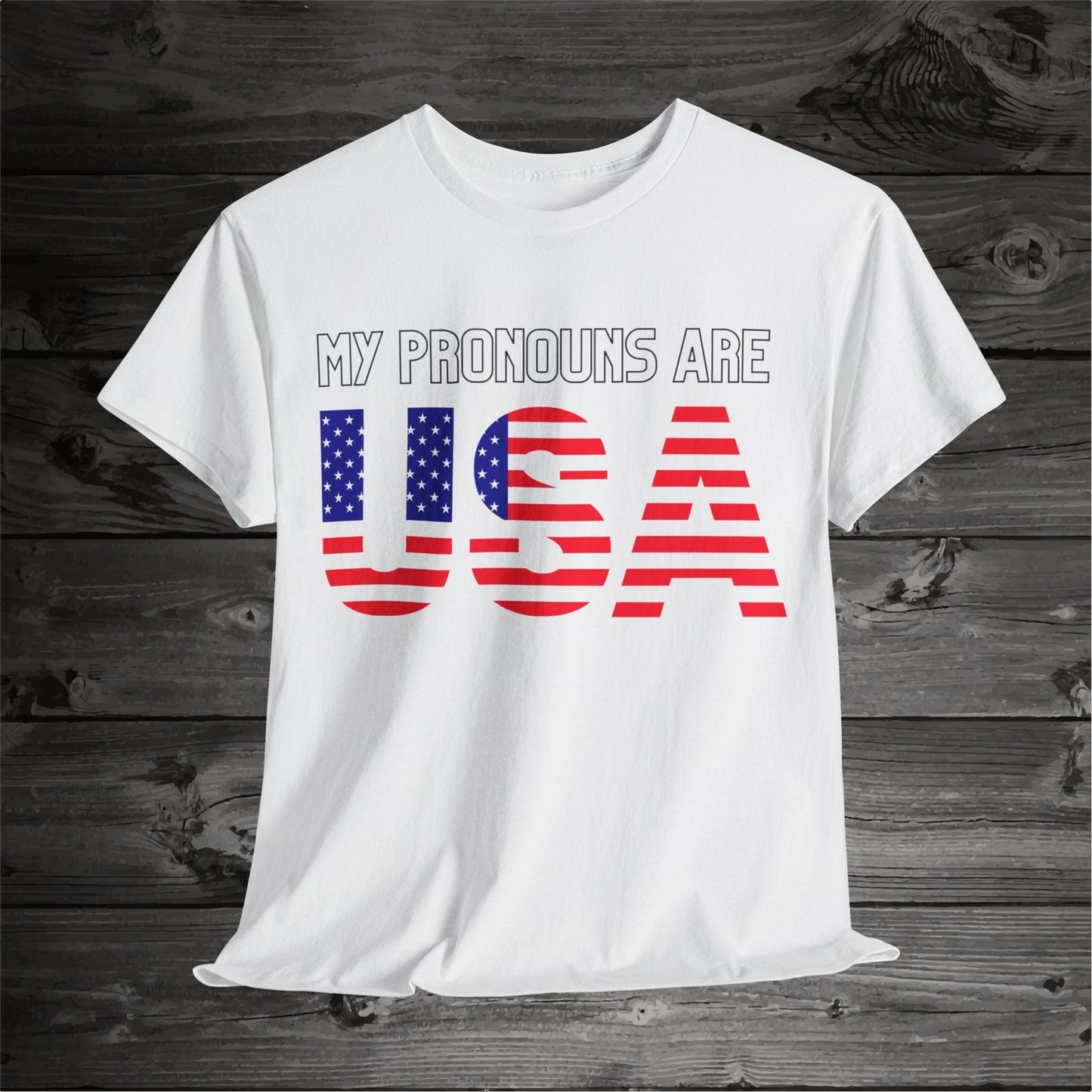 My Pronouns Are USA Tee