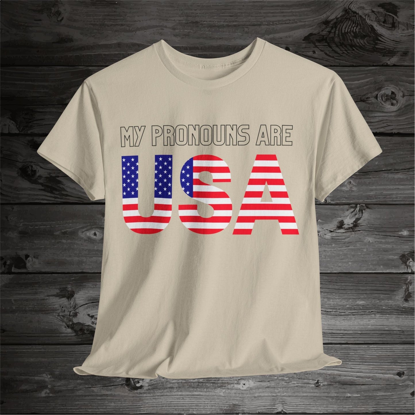 My Pronouns Are USA Tee