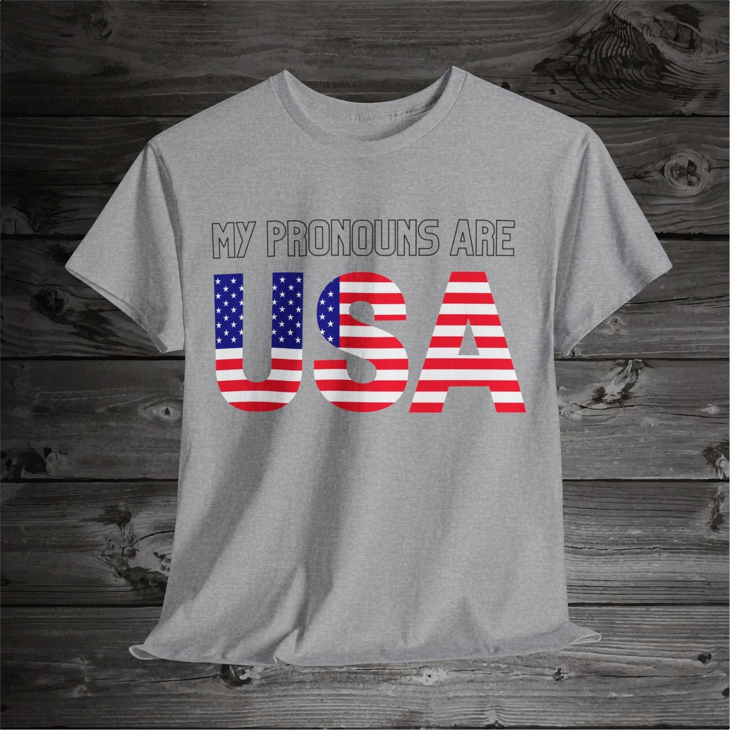 My Pronouns Are USA Tee
