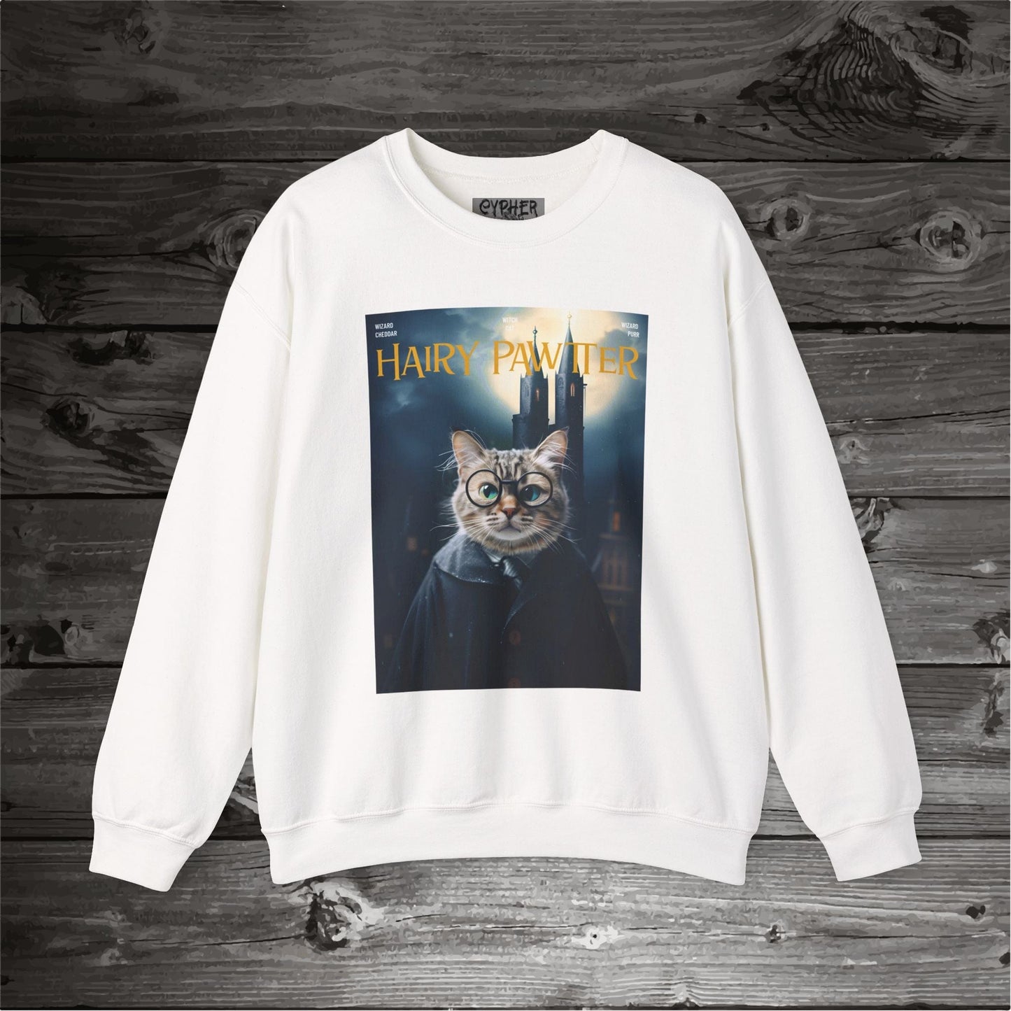 Hairy Pawtter Cat Sweatshirt