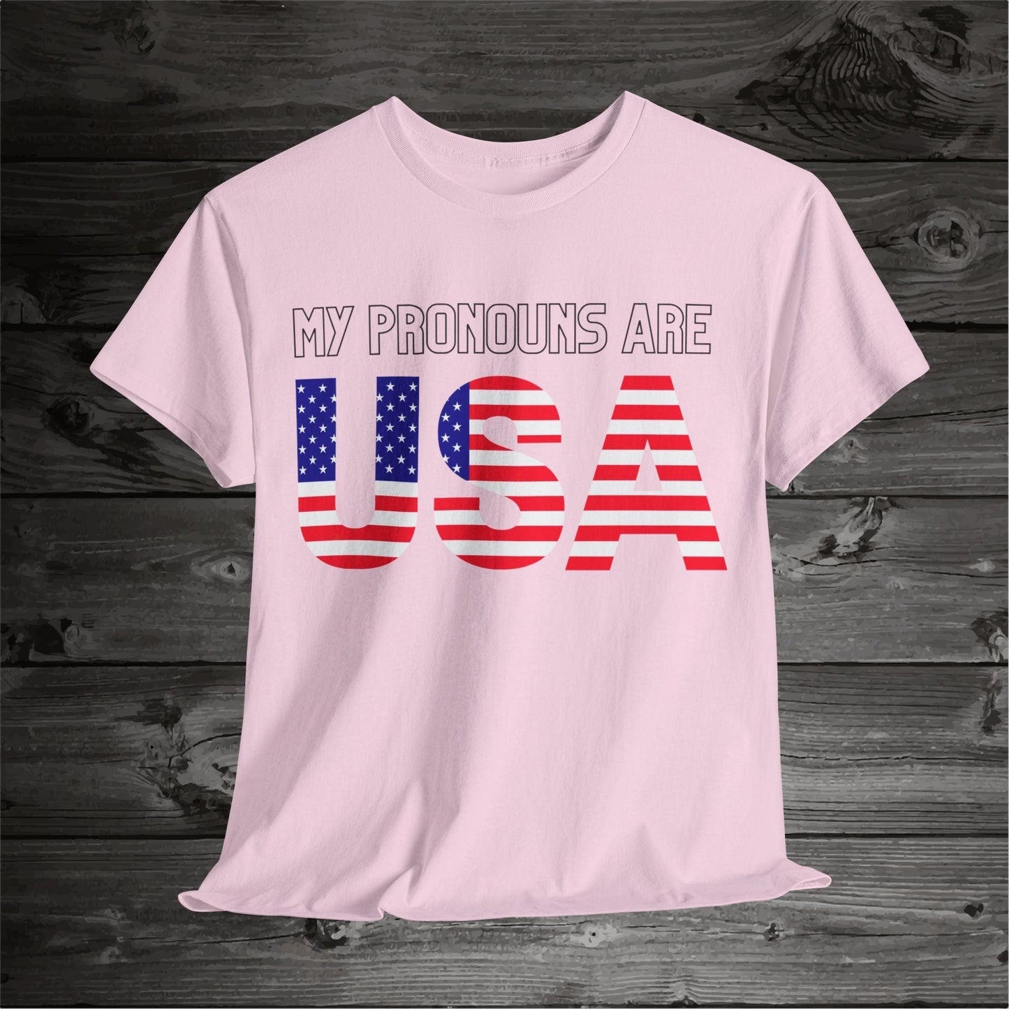 My Pronouns Are USA Tee