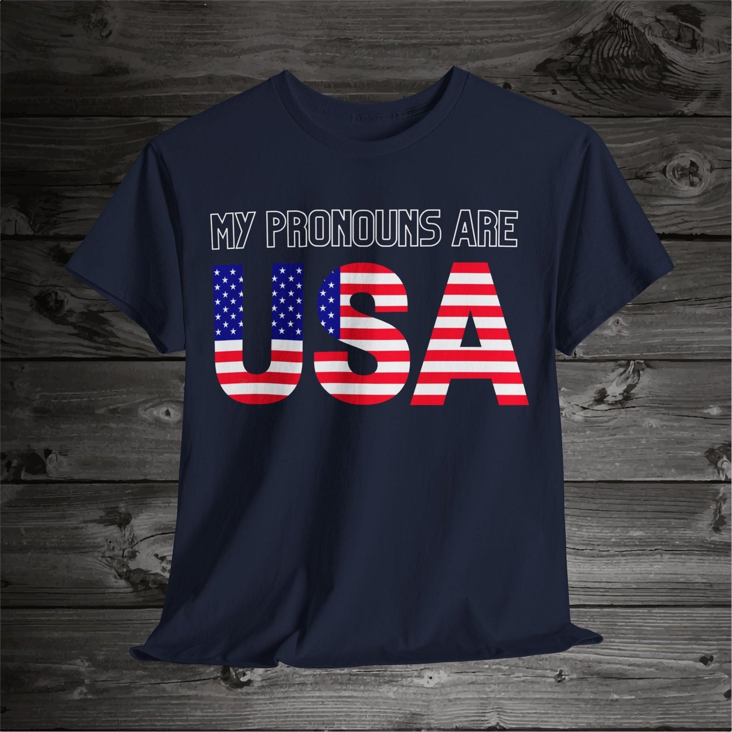 My Pronouns Are USA Tee