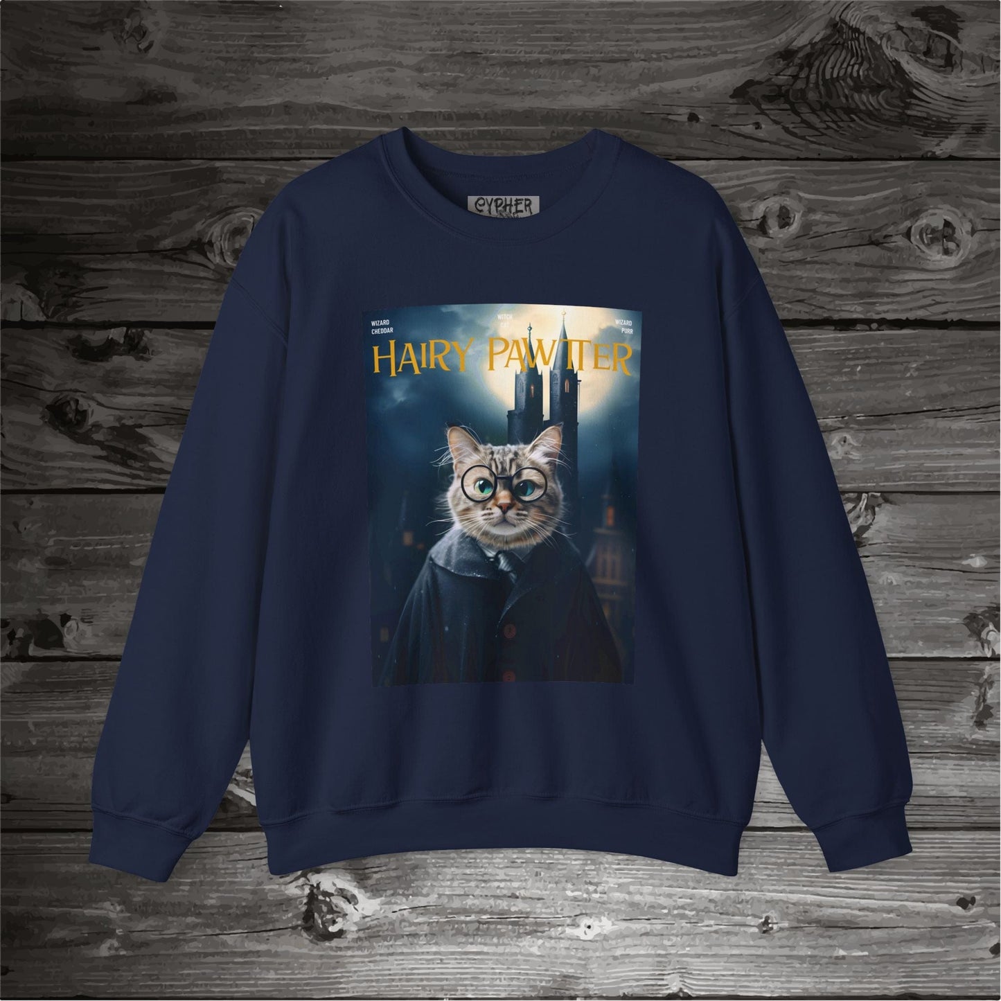 Hairy Pawtter Cat Sweatshirt