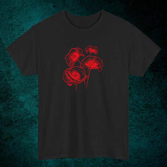 Poppy Flowers Tee