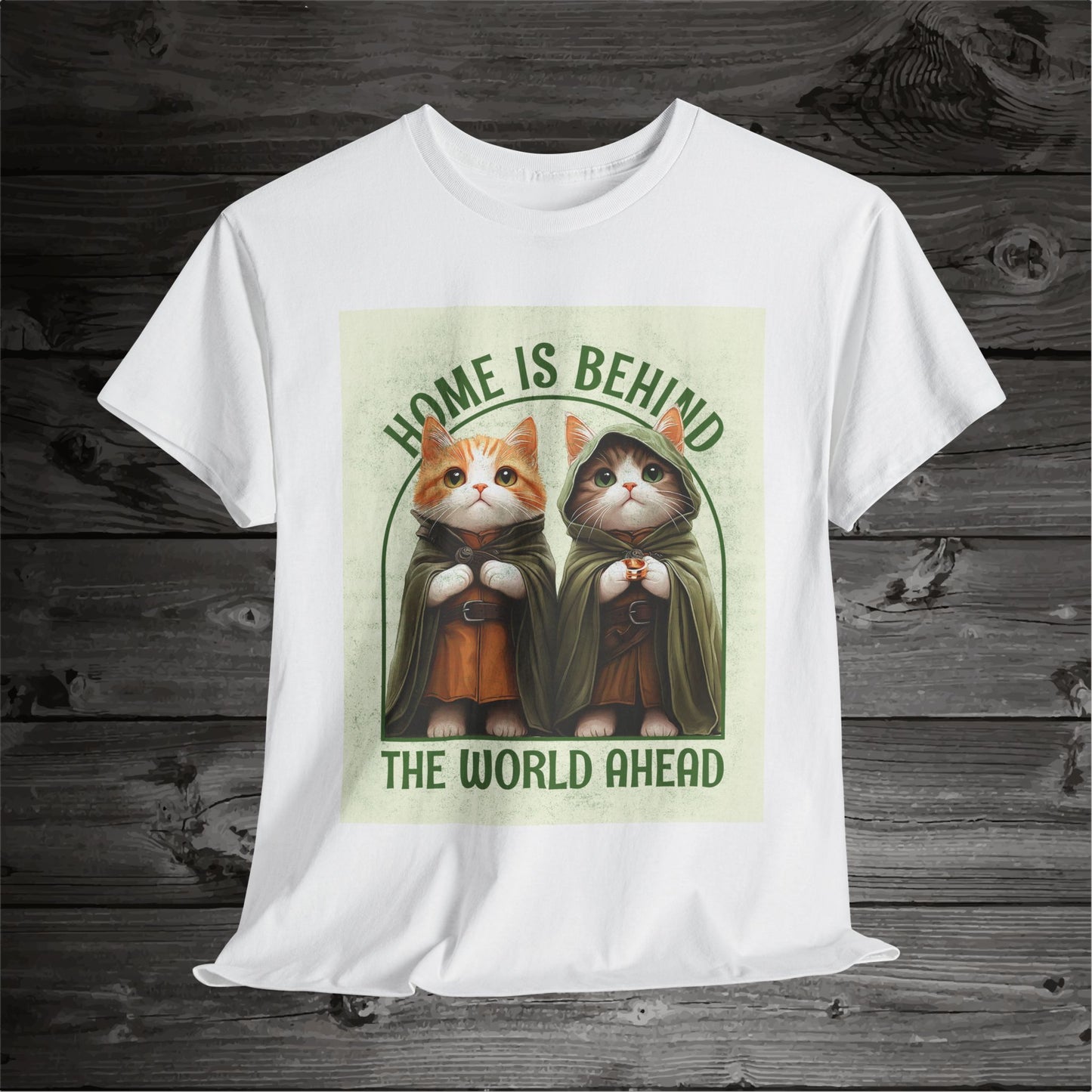 Lord Of The Rings Frodo And Sam Cats Unisex T-Shirt