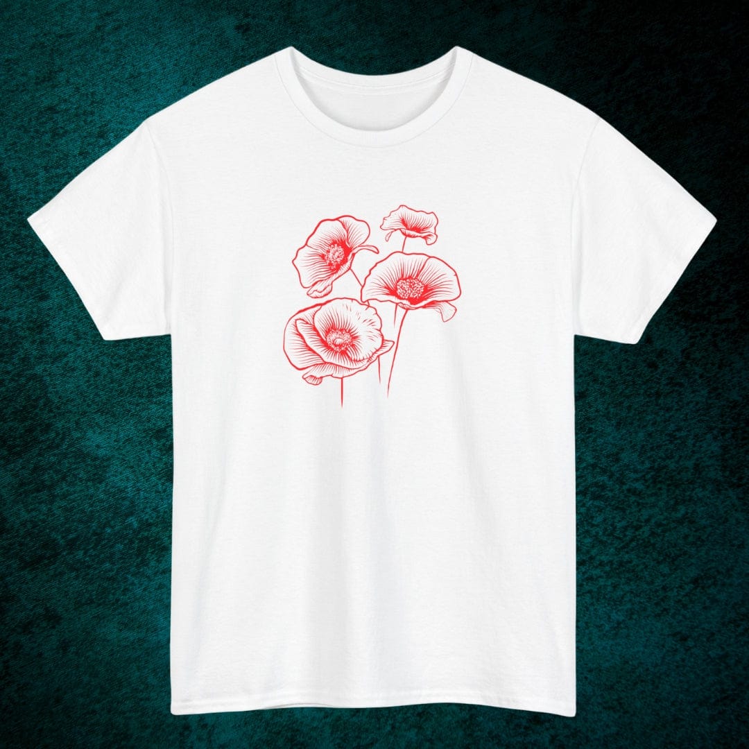 Poppy Flowers Tee
