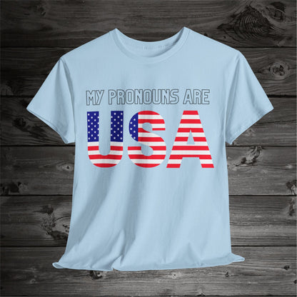 My Pronouns Are USA Tee