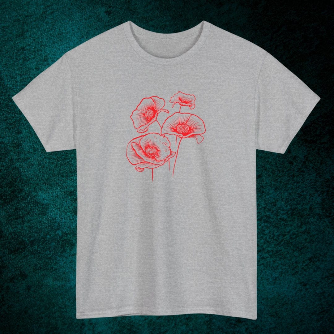 Poppy Flowers Tee
