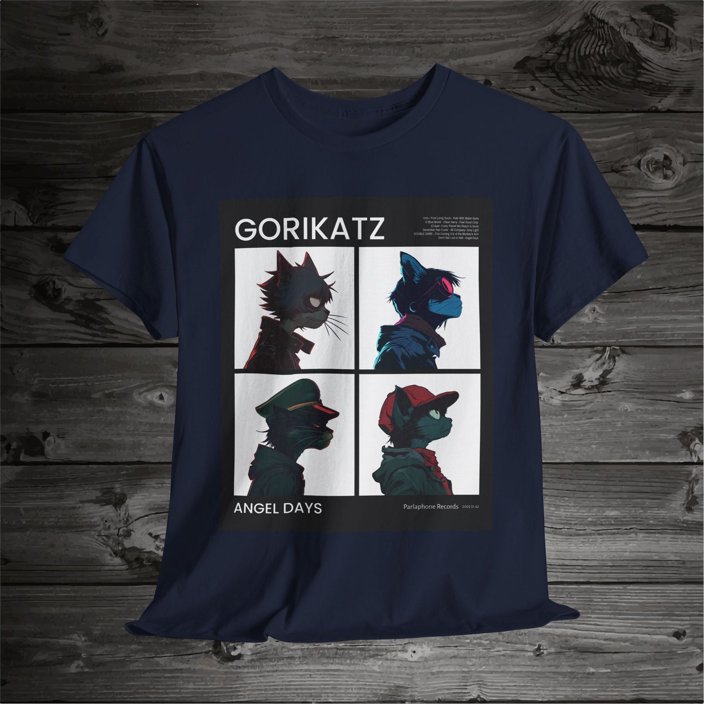 Gorillaz Cats Unisex T-Shirt