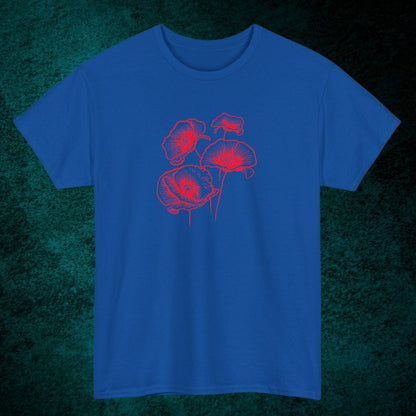 Poppy Flowers Tee