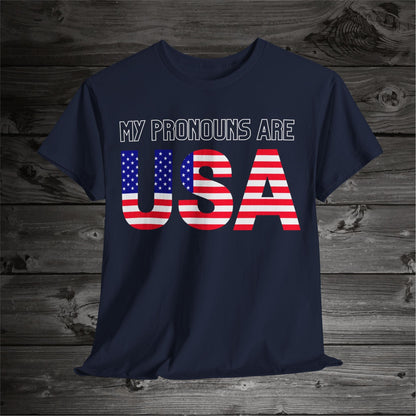 My Pronouns Are USA Tee