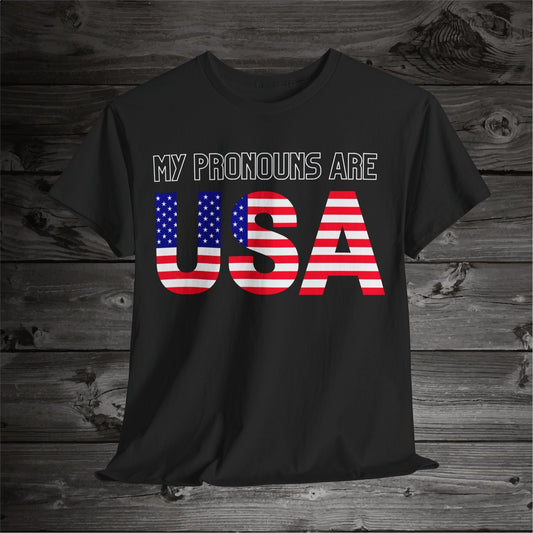 My Pronouns Are USA Tee