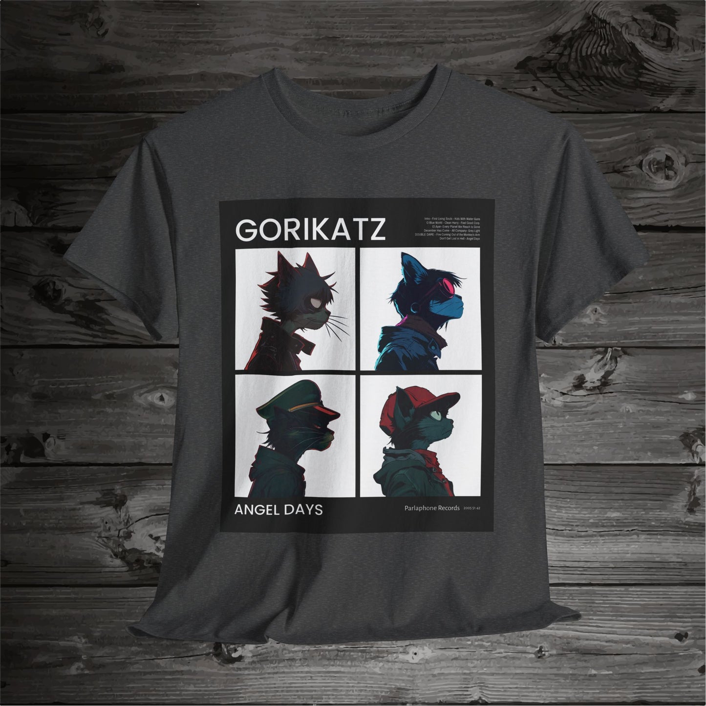 Gorillaz Cats Unisex T-Shirt